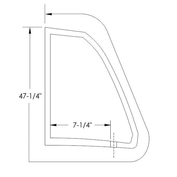 Front Door Vent Window Weatherstrips