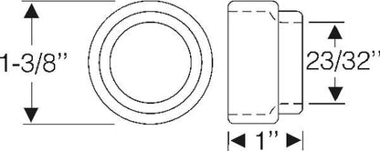 Front Suspension Upper Control Arm Dust Seals Set
