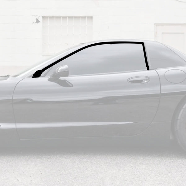 Fixed Hardtop Roof Rail Weatherstrip - Left