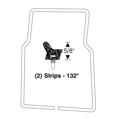 Door Edge Weatherstrips