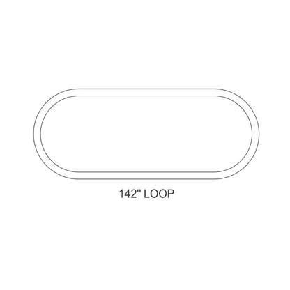 Rear Window Gasket with Groove