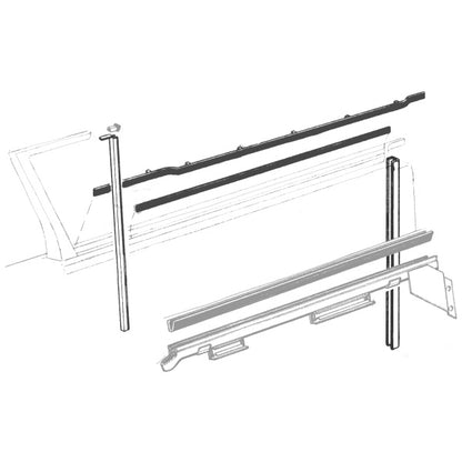 Side Window Weatherstrip Set