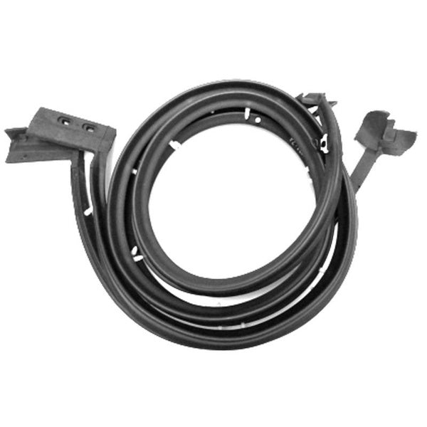 Rear door weatherstrip