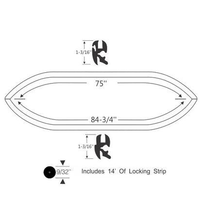 Rear Window Gasket Set