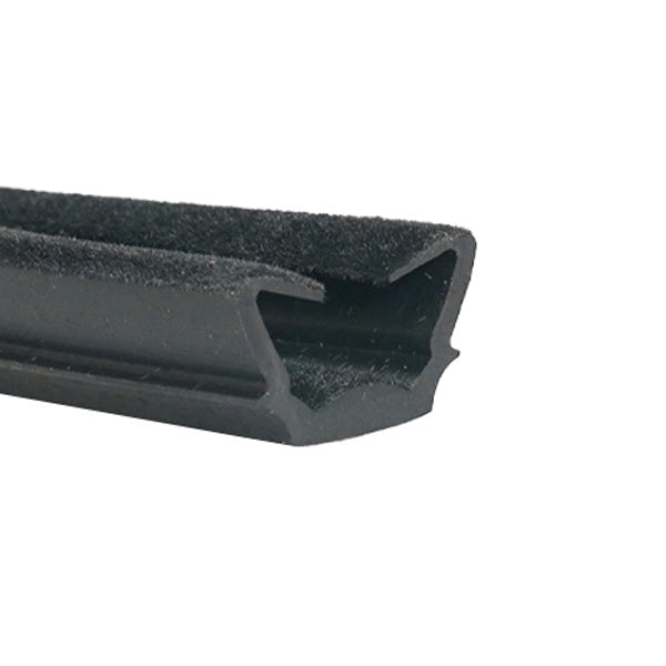 Unbeaded Rubber Run Channel