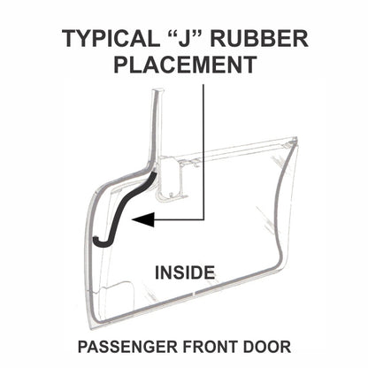 Door Auxiliary Weatherstrips