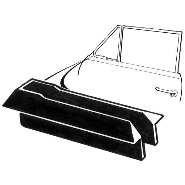 Door Vent Window Foot