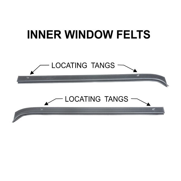 Window Felt and Run Channel Set