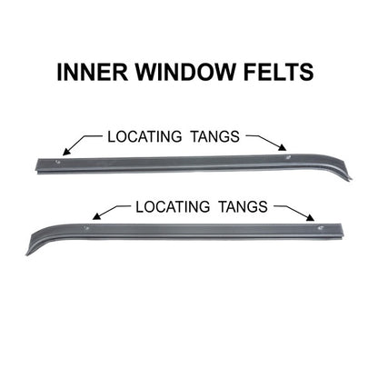 Window Felt and Run Channel Set
