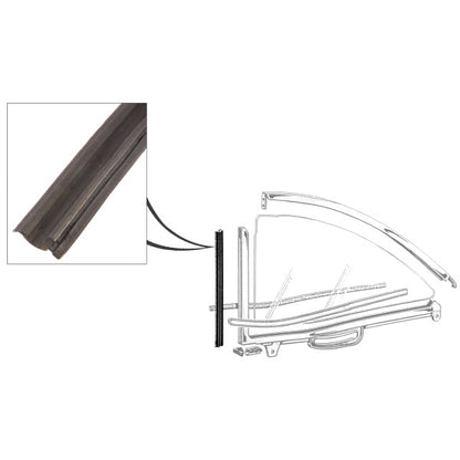 Side window leading edge
