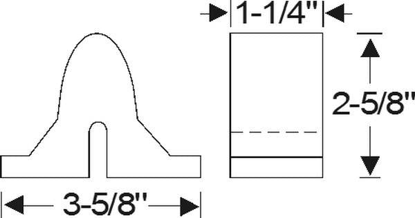 Axle Rebound Pad