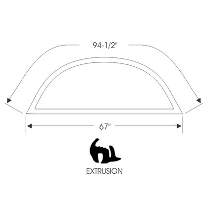 Rear Window Gasket