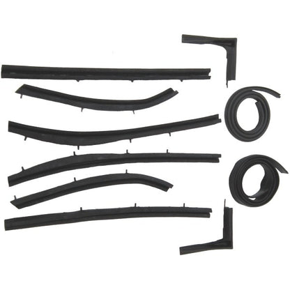 Convertible Roof Rail Weatherstrip Set