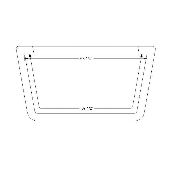 Rear Window Gasket