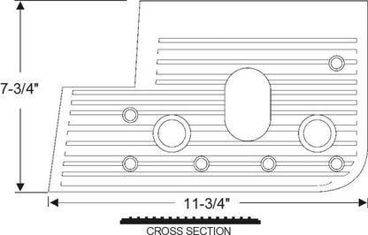 Steering Column and Pedals Floorplate