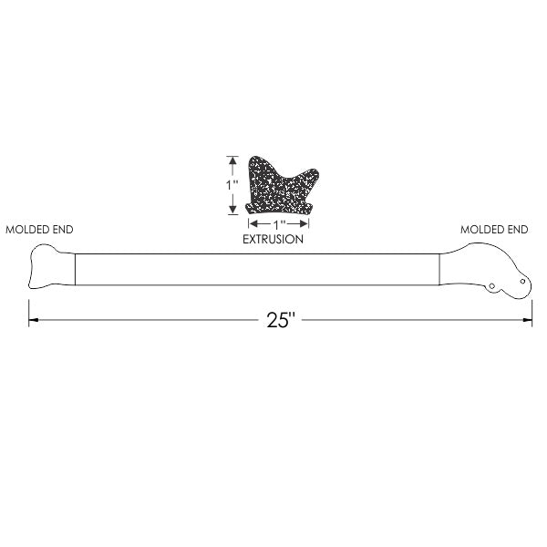 Hinge Pillar Weatherstrips