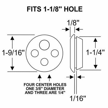 1-9/16" Firewall Grommet