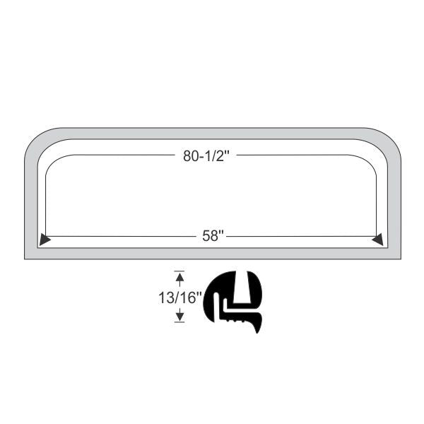 Rear Window Gasket