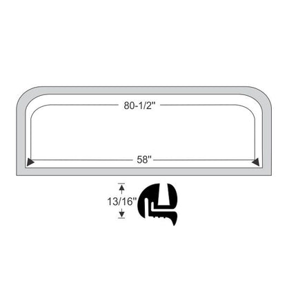 Rear Window Gasket