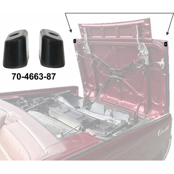 Trunk Bumpers - Convertible