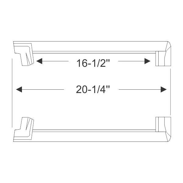 Removable Hardtop Roof Side Rail Weatherstrips