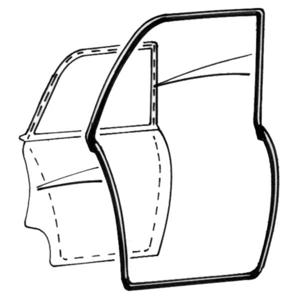 Rear Door Weatherstrips