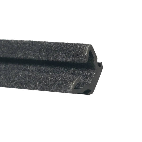 Unbeaded Rubber Run Channel
