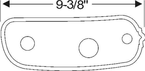 Taillight Mounting Pad