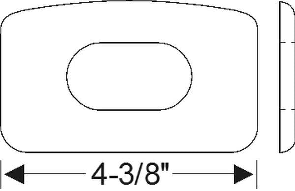 Windshield Stanchion Base Pad
