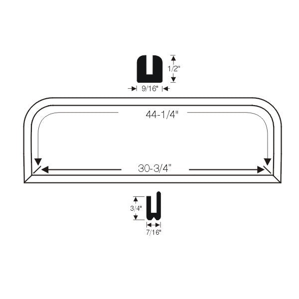 Rear Window Gasket