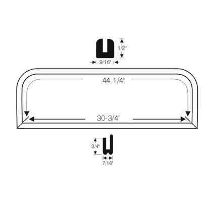 Rear Window Gasket