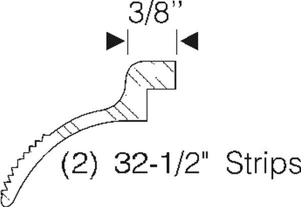 Lower Door Weatherstrips