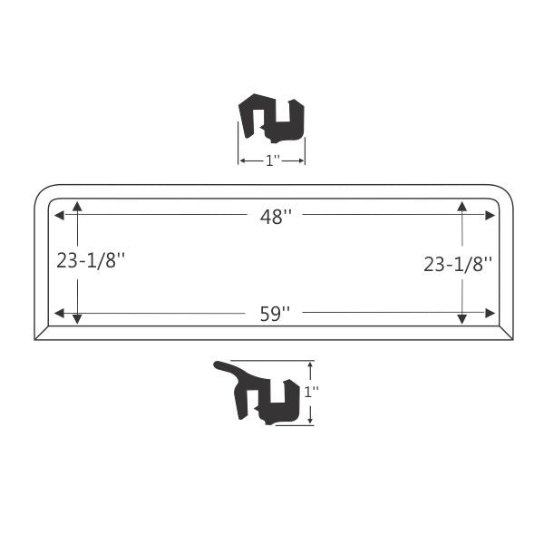Rear Window Gasket