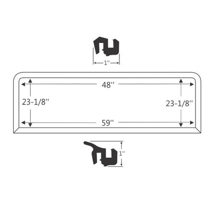 Rear Window Gasket
