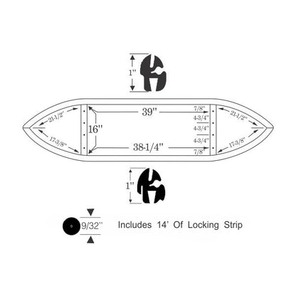 Rear Window Gasket Set