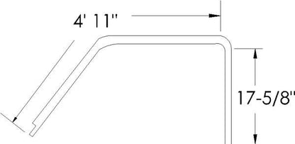 Front Door Upper Weatherstrip