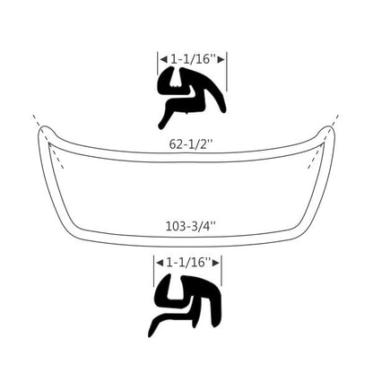 Rear Window Gasket