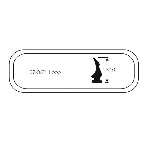Swing-Out Windshield Weatherstrip