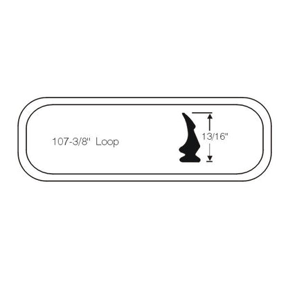 Swing-Out Windshield Weatherstrip