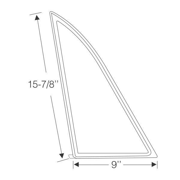 Front Door Vent Window Weatherstrips