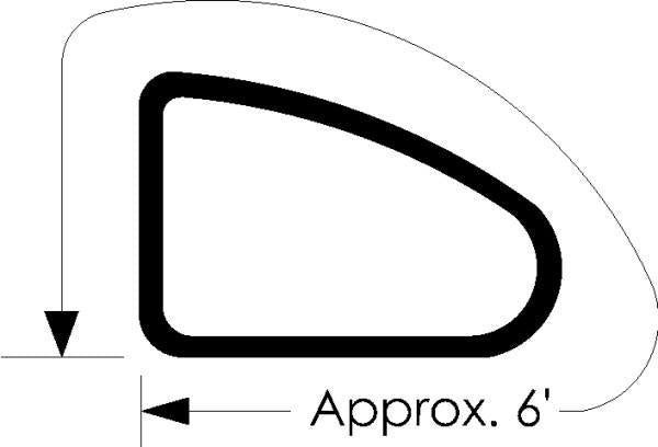 Quarter window weatherstrip