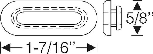 Glovebox Door Check Grommet