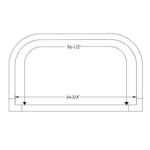 Upper Liftgate Weatherstrip