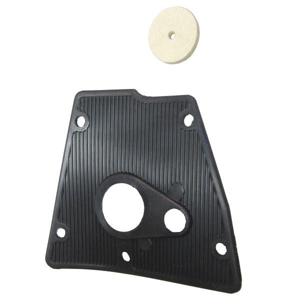 Steering Column and Clutch Pedal Floorplate