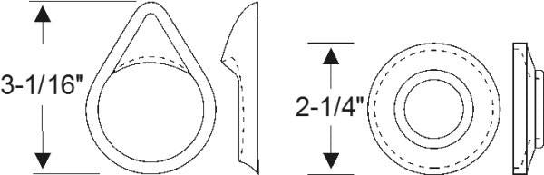 Headlight Mounting Pad Set