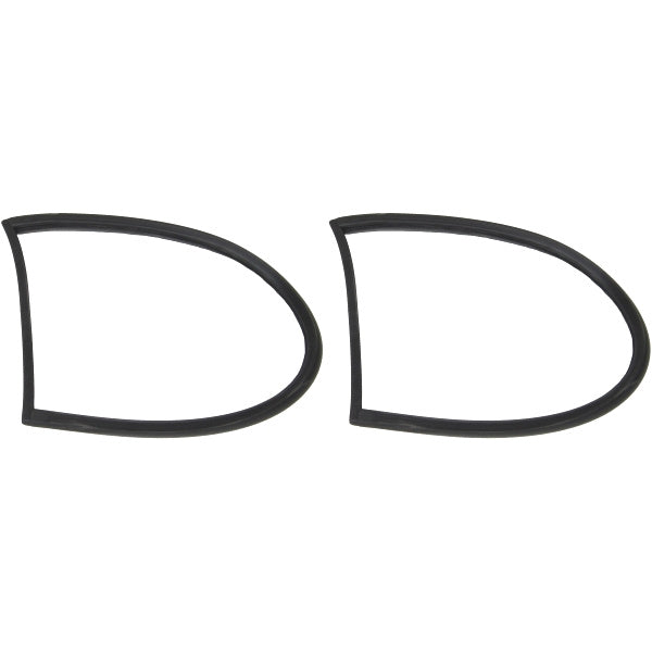 Fixed quarter window gasket