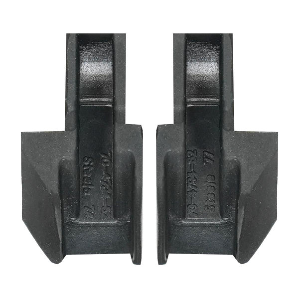 Front Door Vent Window Upper Bumpers
