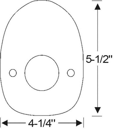 License Light Mounting Pad
