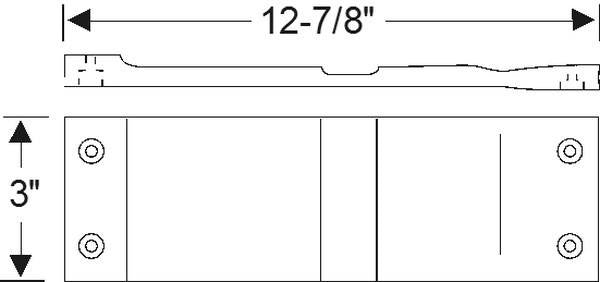 Spare Wheel Mounting Pad
