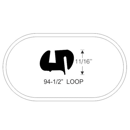 Rear Window Gasket